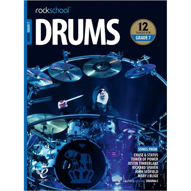 Rockschool: Drums Grade 7 2018+ (Book/Audio)