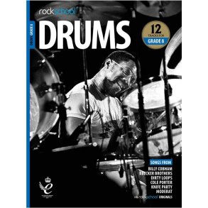 Rockschool: Drums Grade 8 2018+ (Book/Audio)
