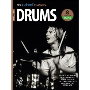 Rockschool Classics: Drums Grade 2 2018+ (Book/Audio)