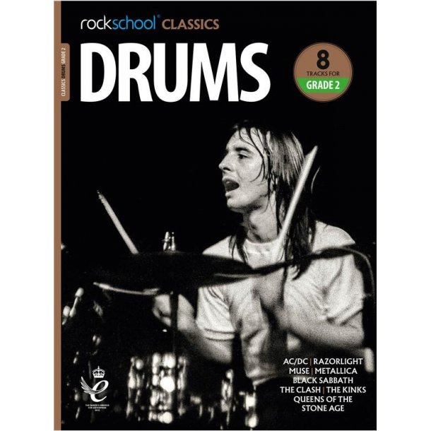 Rockschool Classics: Drums Grade 2 2018+ (Book/Audio)