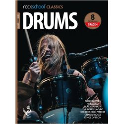 Rockschool Classics: Drums Grade 4 2018+ (Book/Audio)