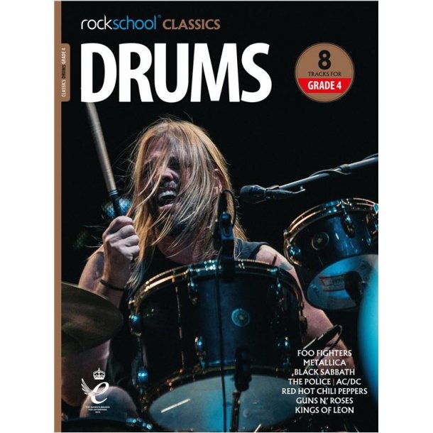 Rockschool Classics: Drums Grade 4 2018+ (Book/Audio)