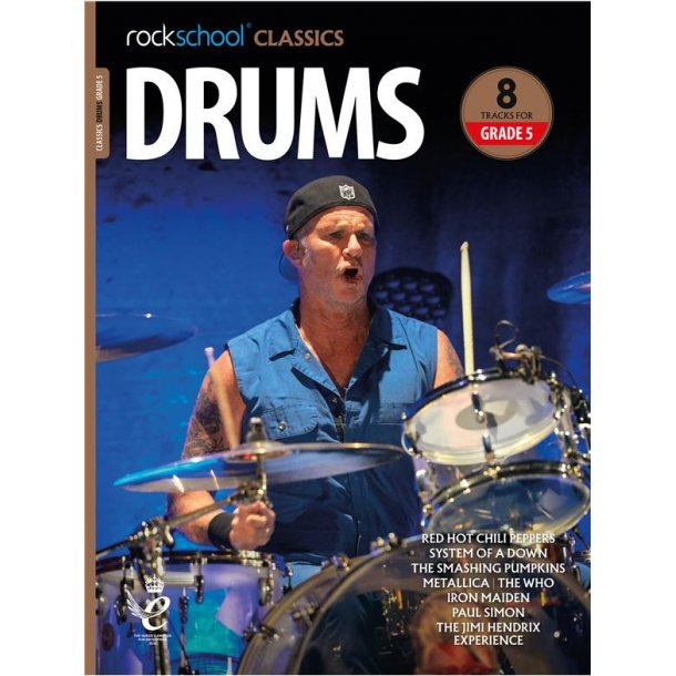 Rockschool Classics: Drums Grade 5 2018+ (Book/Audio)