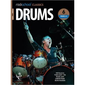 Rockschool Classics: Drums Grade 6-8 2018+ (Book/Audio)