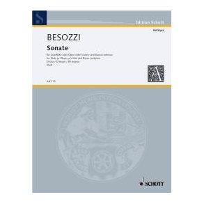 Sonate D Fl(Hobo/V)/B.C.