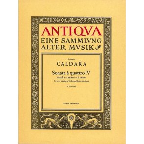 Sonata a quattro : Sonata IV B minor