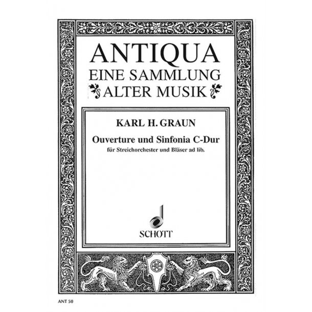 Overture and Sinfonia C major : C-Dur