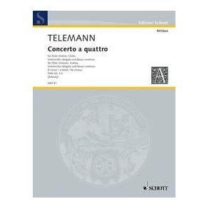 Concerto a quattro TWV 43: d 3 : D Minor