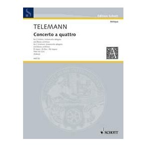 Concerto a quattro D major TWV 43: d 6 : D-Dur