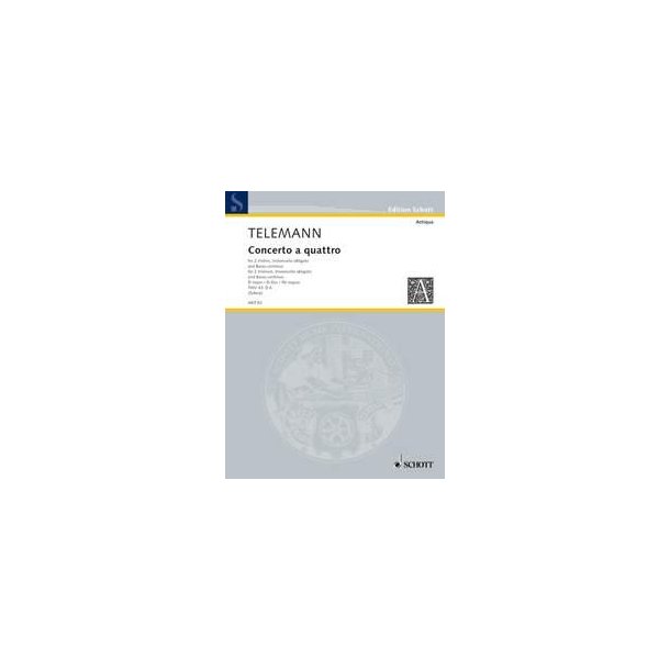 Concerto a quattro D major TWV 43: d 6 : D-Dur