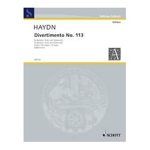 Divertimento 113 D Bariton/Vla/