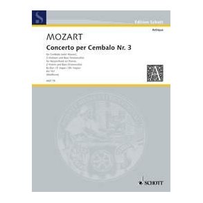 Concerto III Es-Dur KV 107