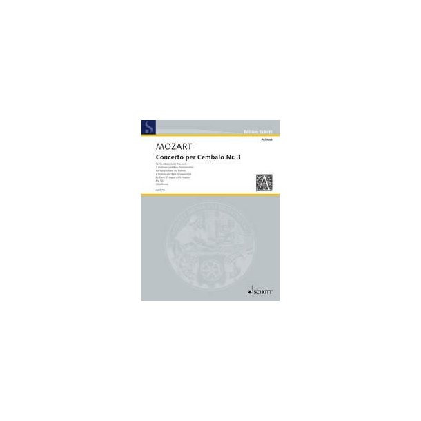 Concerto III Es-Dur KV 107