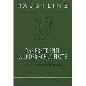 Erste Spiel Auf Der Schulflote