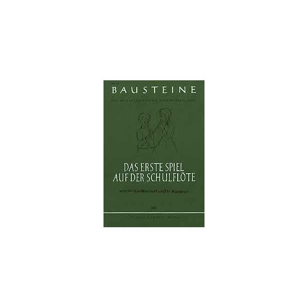 Erste Spiel Auf Der Schulflote