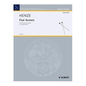 Five Scenes from the Snow Country : for marimba solo