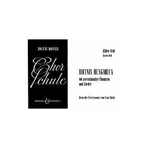 Chorschule / Bicinia Hungarica : 60 zweistimmige Ubungen und Lieder