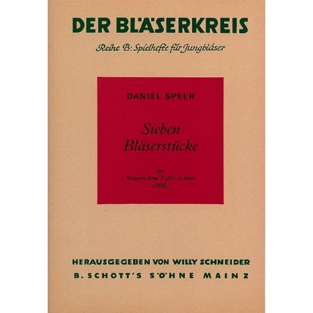 Seven Wind pieces : from 'Neugebachene Taffelschnitz 1685'