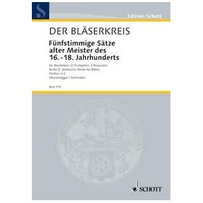 Funfstimmige Satze alter Meister : des 16.-18. Jahrhunderts