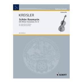 Schon Rosmarin : Alt-Wiener Tanzweisen III