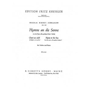 Inno Al Sole (Da Il Gallo D'Oro) (Kreisler)