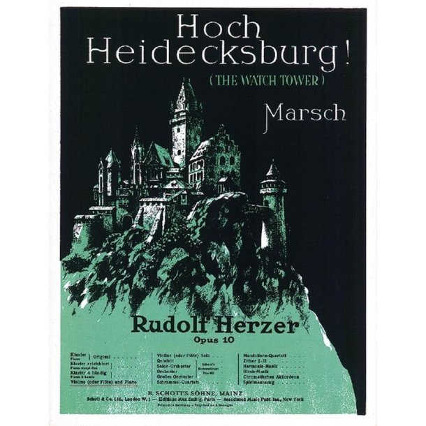 Hoch Heidecksburg op. 10 : March