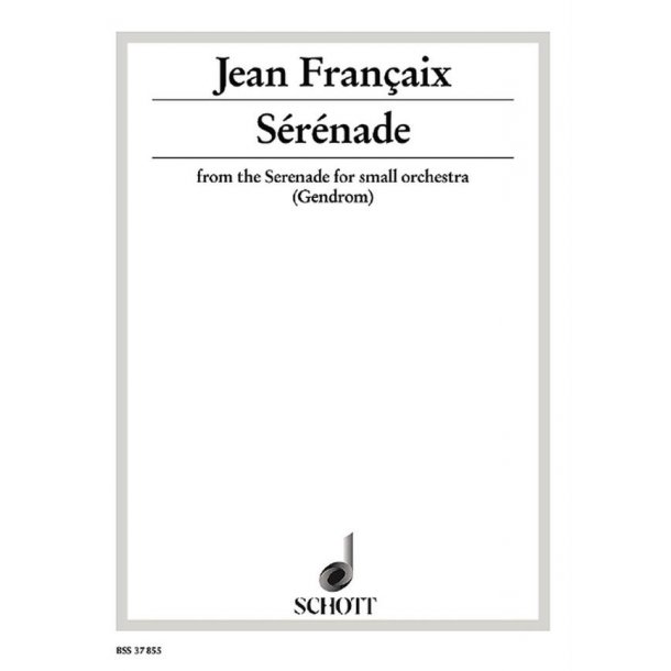 Serenade : Andantino from the Serenade fur kleines Orchester