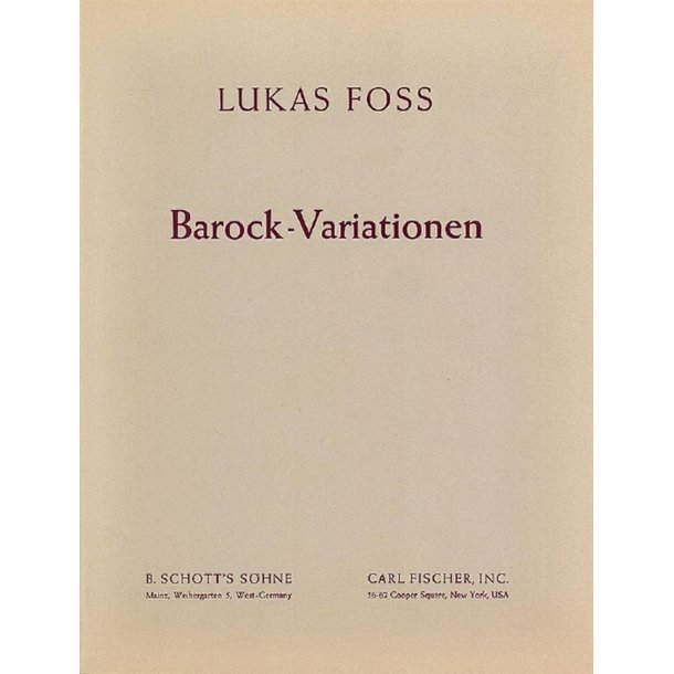 Baroque Variations