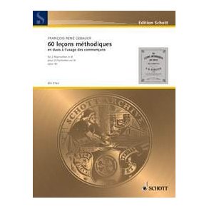 60 lecons methodiques op. 30 : en duos à l'usage des commencans