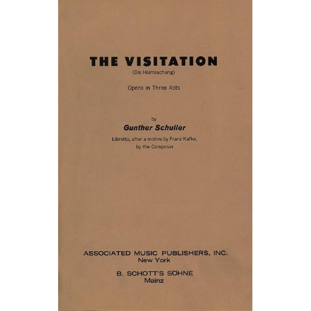 Die Heimsuchung : Oper in drei Akten nach Franz Kafkas Der Prozess