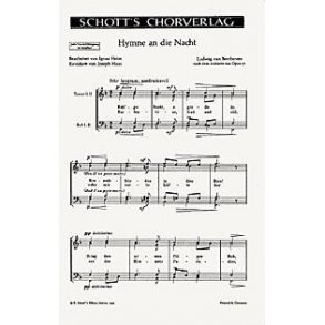 Hymne an die Nacht : Heil'ge Nacht, o giese du