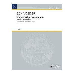 Hymni ad processionem in Festo Corporis Christi : Hymnen zur Fronleichnams-Prozession