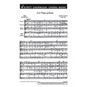 Ave virgo gratiosa : Marien-Motette