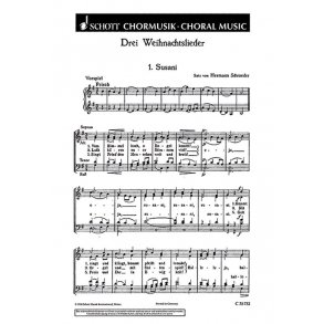 Drei Weihnachtslieder