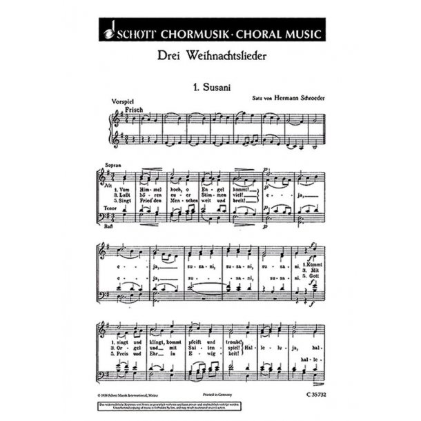 Drei Weihnachtslieder