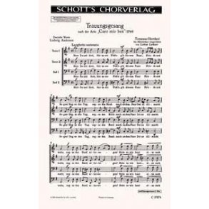 Trauungsgesang : nach Caro mio ben