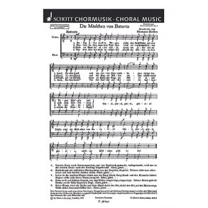 Madchen Von Batavia Koorpart.