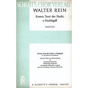 Komm, Trost der Nacht, o Nachtigall