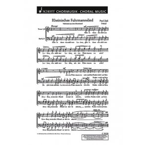 Rheinisches Fuhrmannslied : Gibt es denn ein schoner Leben