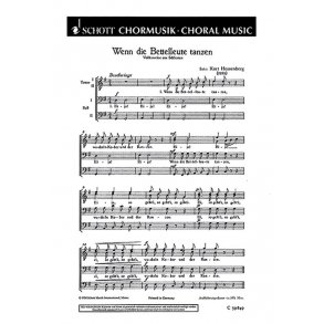 Wenn die Bettelleute tanzen : (Schlesien)