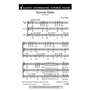 Tanzlieder : 3. Spanische Nachte Das ist der Zauber der spanischen Nachte