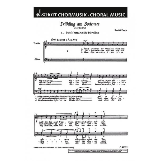 Fruhling am Bodensee : Zyklus