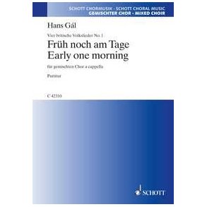 4 British Folk Songs : 1. Early one morning