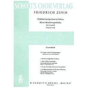 Grasshoffiade : Vier heitere Lieder