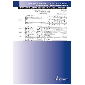 Englisch Horn GeWV 57 : 3. Ein Klagegesang Rauher Wind