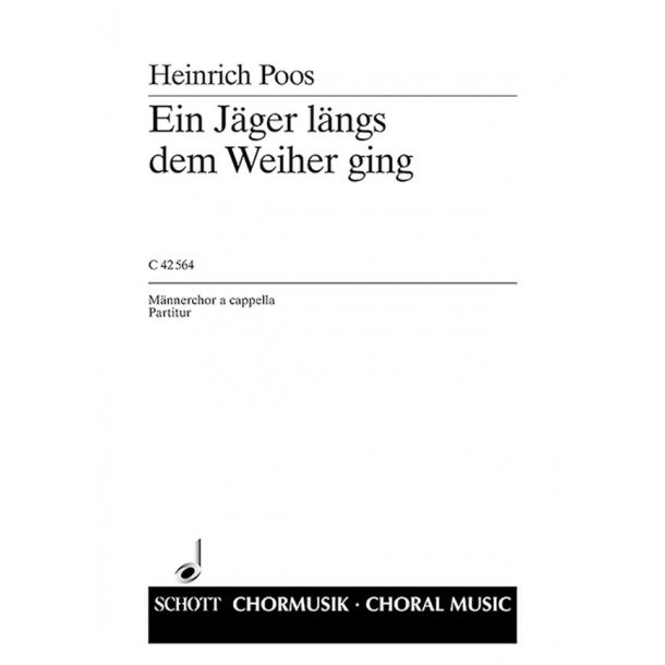 Vom edlen Jagerleben : 3. Ein Jager langs dem Weiher ging (Rheinland)