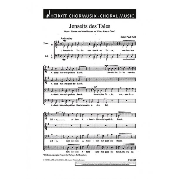 Jenseits des Tales standen ihre Zelte