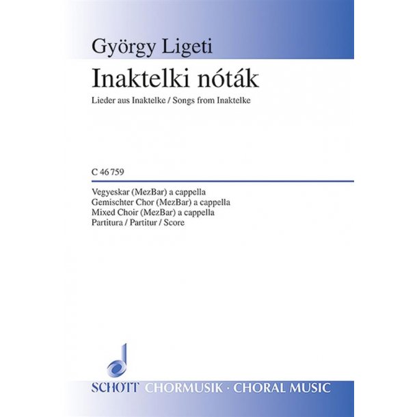 Inaktelki n&oacute;tak : Songs from Inatelke