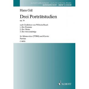 Drei Portratstudien op. 34