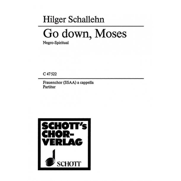 Drei Negro-Spirituals : 2. Go down, Moses